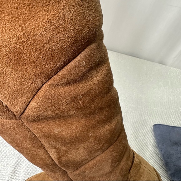 UGG 🌻 Women's Brown Suede Over the Knee Boots Sz 7 - Picture 5 of 11